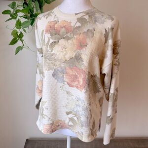 Floral Sweater
